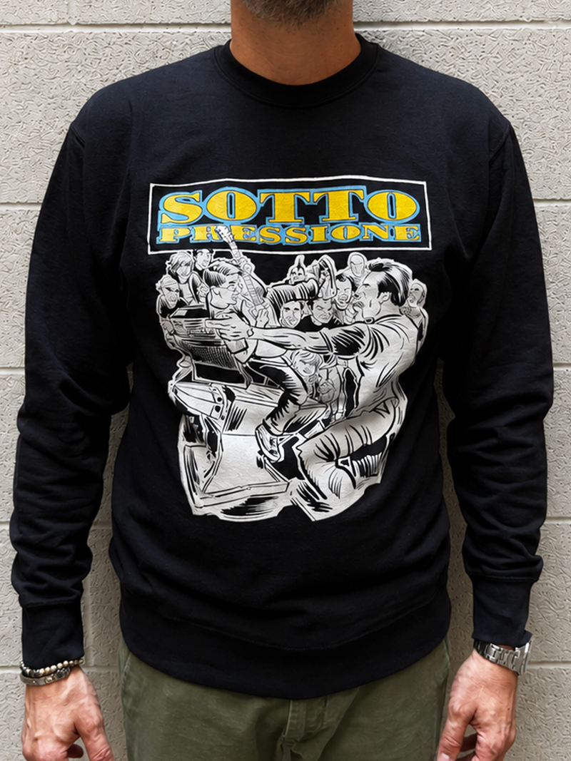 Brian Walsby 1993-1996 sweatshirt unisex black - fronte