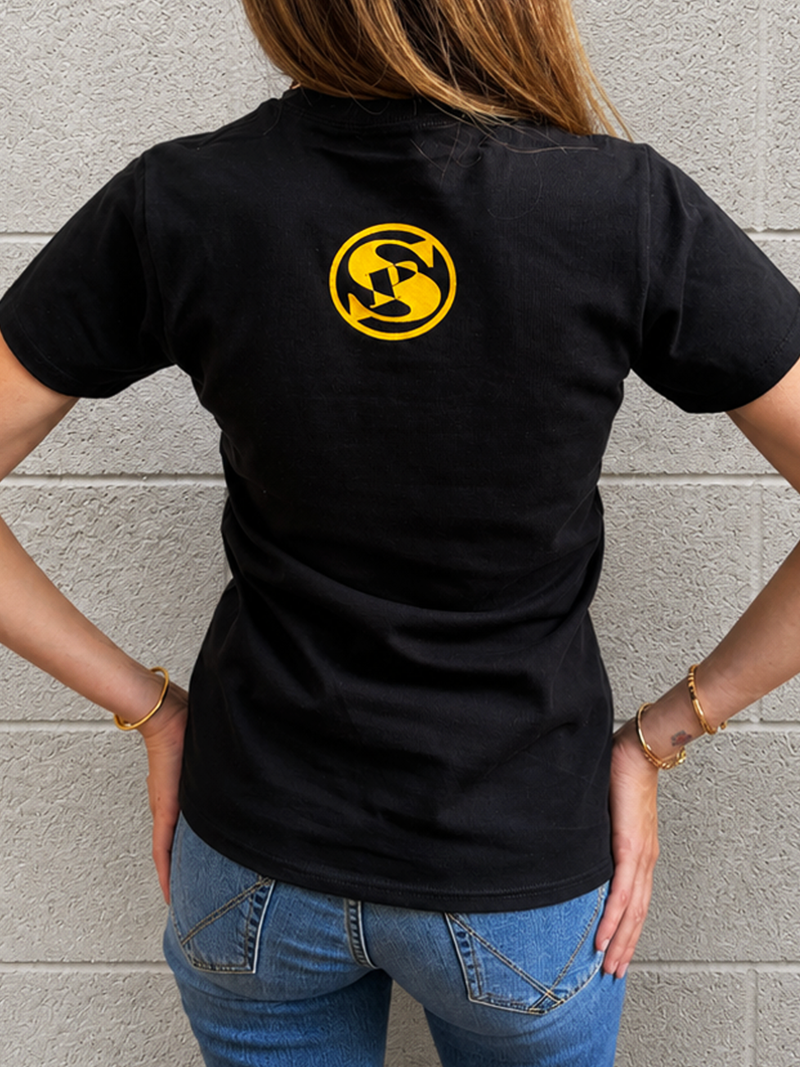 Brian Walsby 1993-1996 t-shirt girlie black - retro