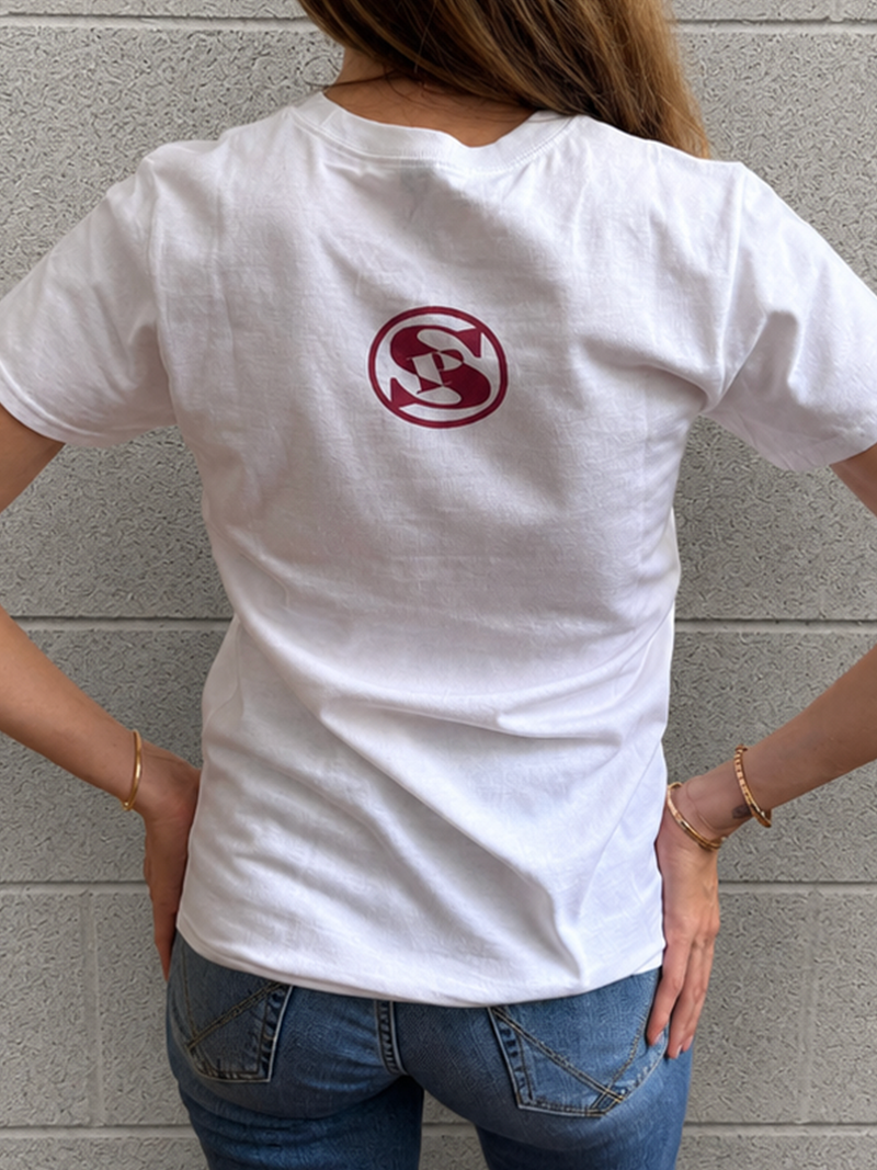 Brian Walsby 1996-2000 t-shirt girlie white - retro