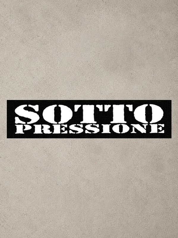 Sottopressione jumbo 1995 logo sticker